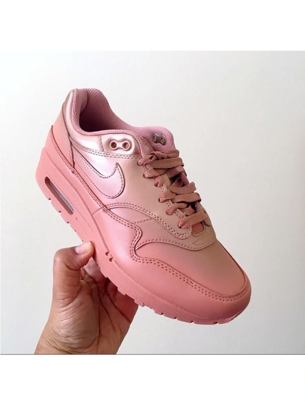 Nike Women's Air Max 1 LX Rose Gold Dusty Pink Women’s Sneakers